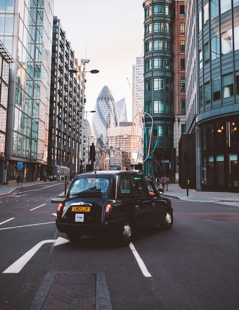 Uk London taxi